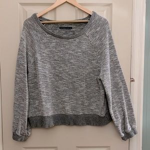 Abercrombie & Fitch Marled Crewneck Sweatshirt